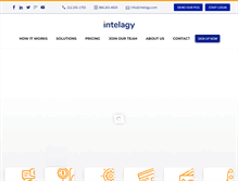 Tablet Screenshot of intelagy.com